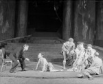 Reinhardt on the set of midsummer's nights dream