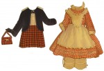 Shirly Temple Paper Clothes